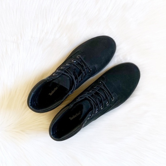 Timberland Women’s Black Dausette Sneaker Boots - Picture 3 of 8